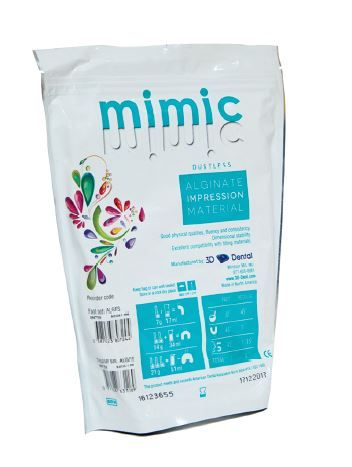 Alginate Dustless Regular Set 1Lb Pouch